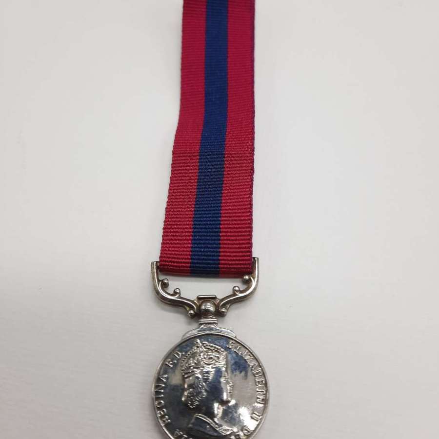 Distinguished Conduct Medal EIIR Miniature