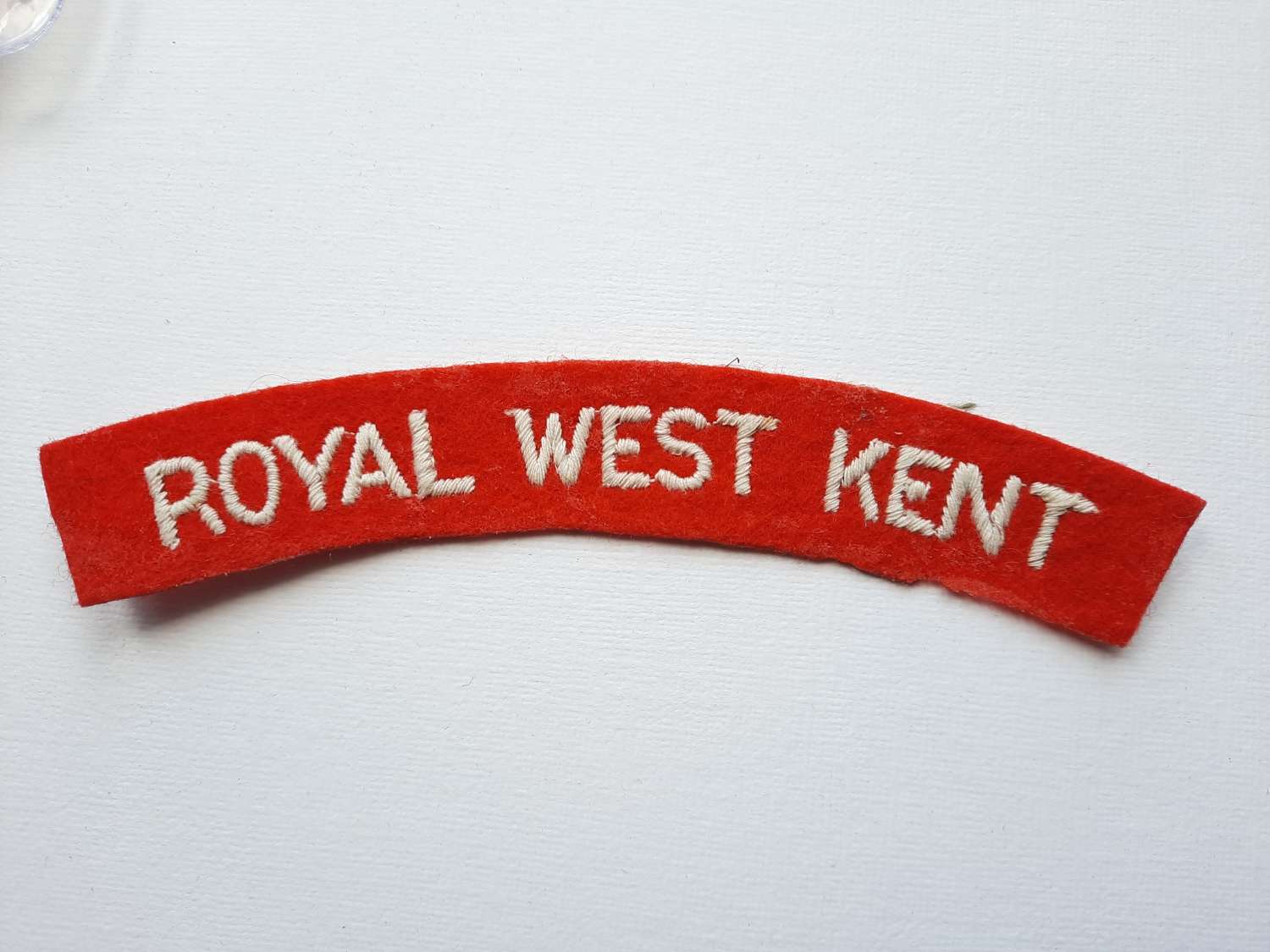 Royal West Kent Regiment Shoulder Title