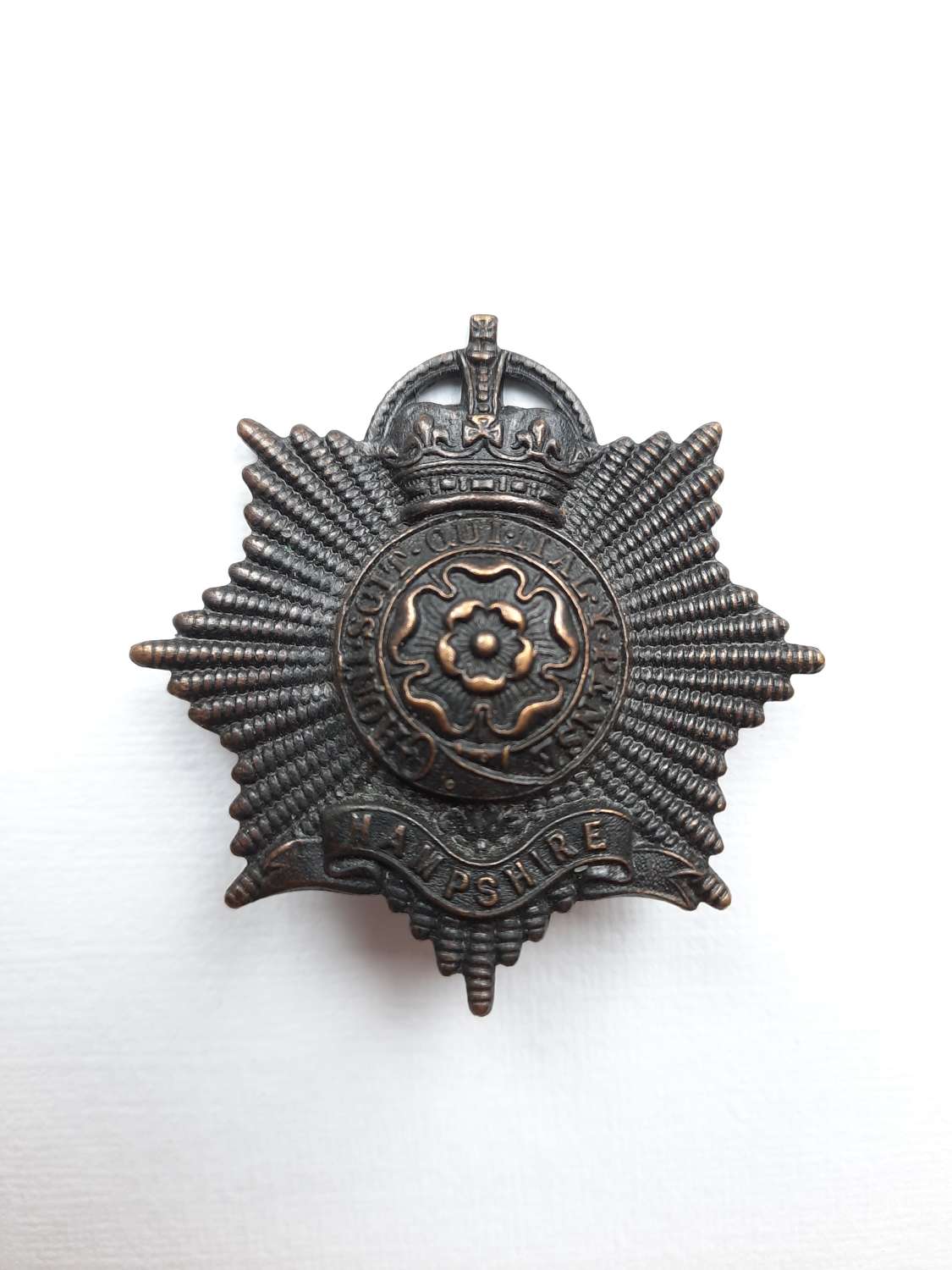 Hampshire Regiment Officer's Cap Badge