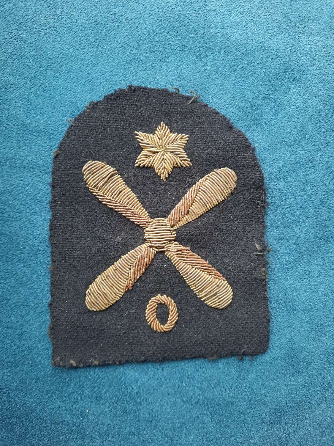 Royal Navy Leading Air Fitter Ordnance Patch