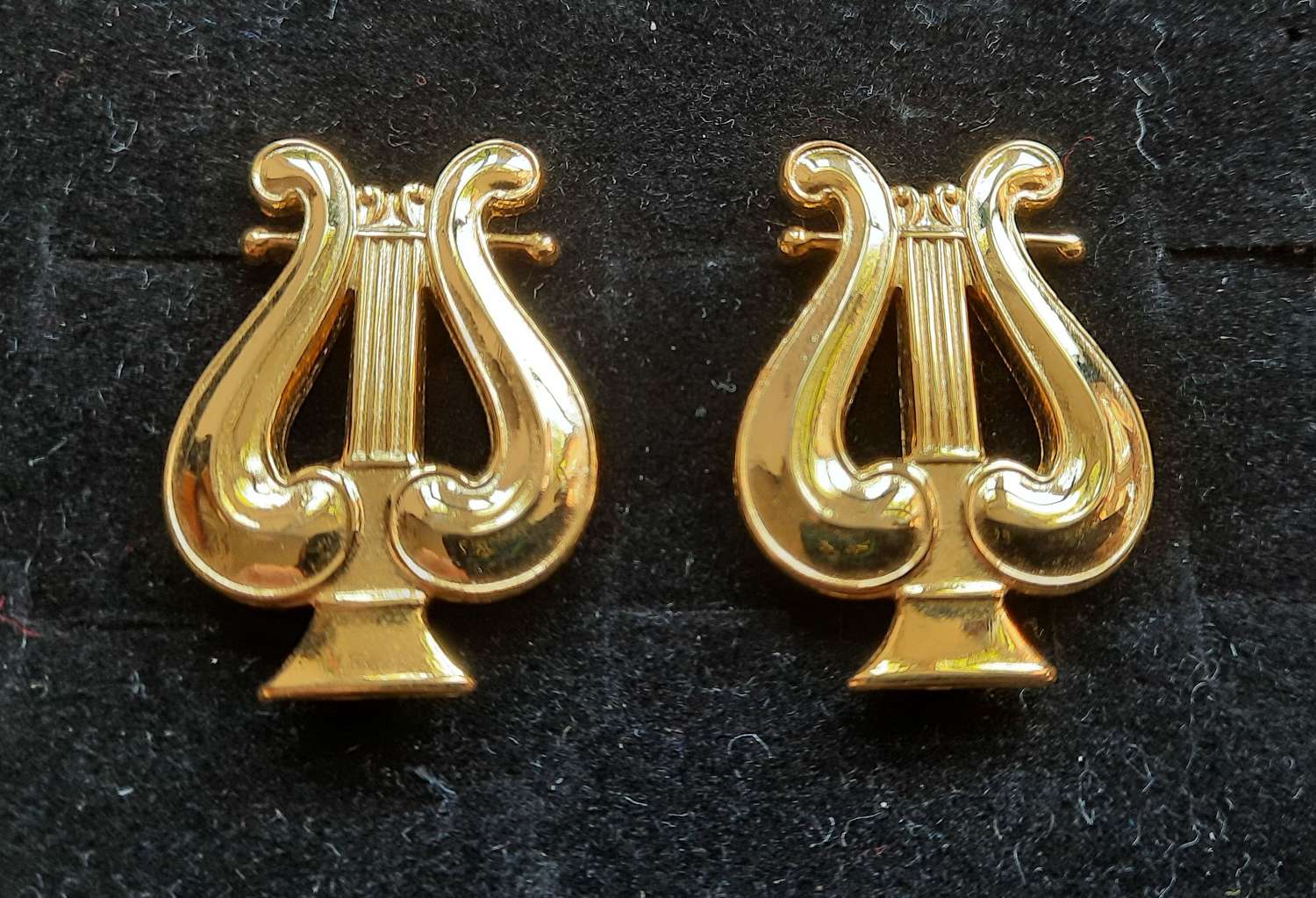 US Army Musician Officer Collar Devices