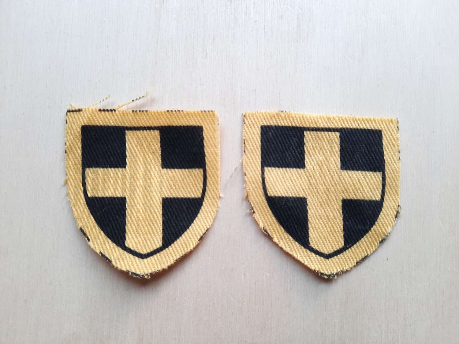 38th (Welsh) Division Formation Signs Pair