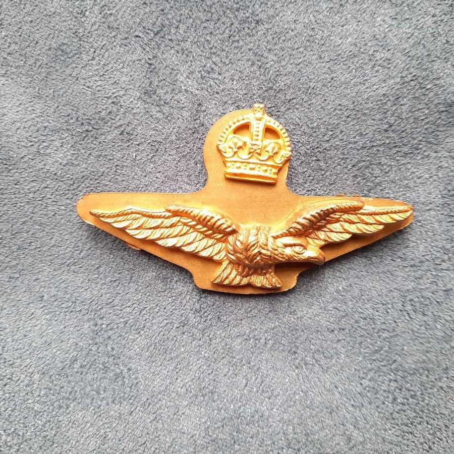 RAF Officer Side Cap Badge
