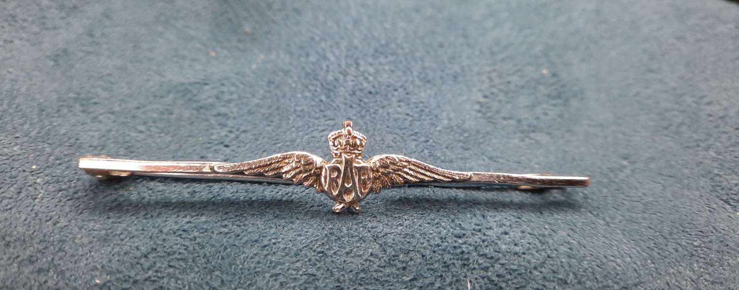 RAF Wings Tie Pin/ Sweetheart Brooch
