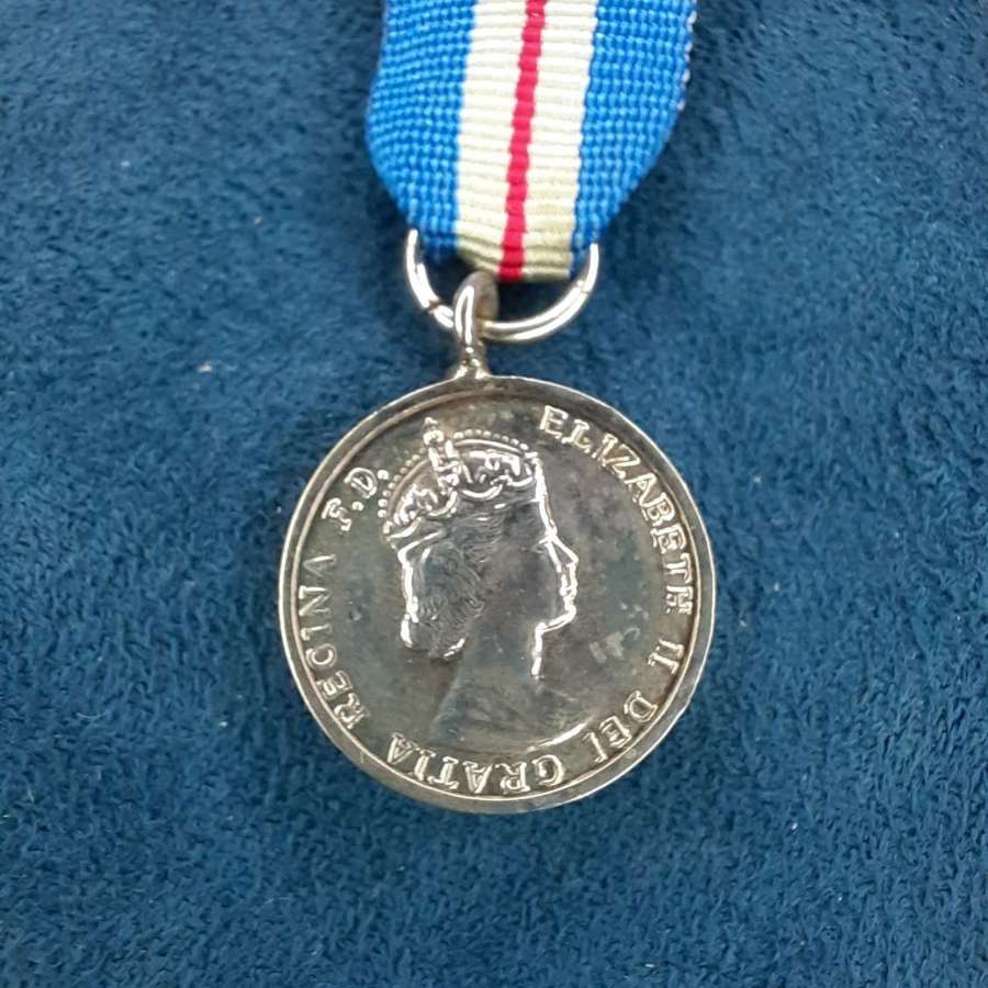 Miniature The Queens Gallantry Medal EIIR