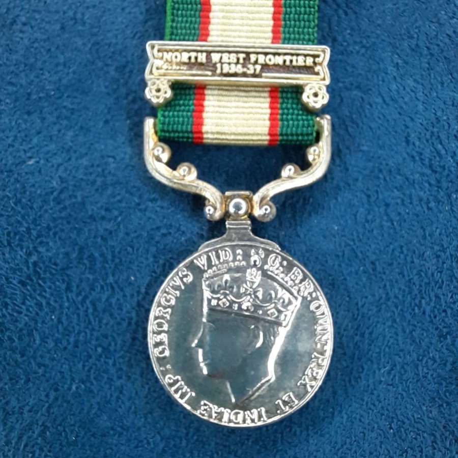 MINIATURE INDIA GENERAL SERVICE MEDAL 1936-1939