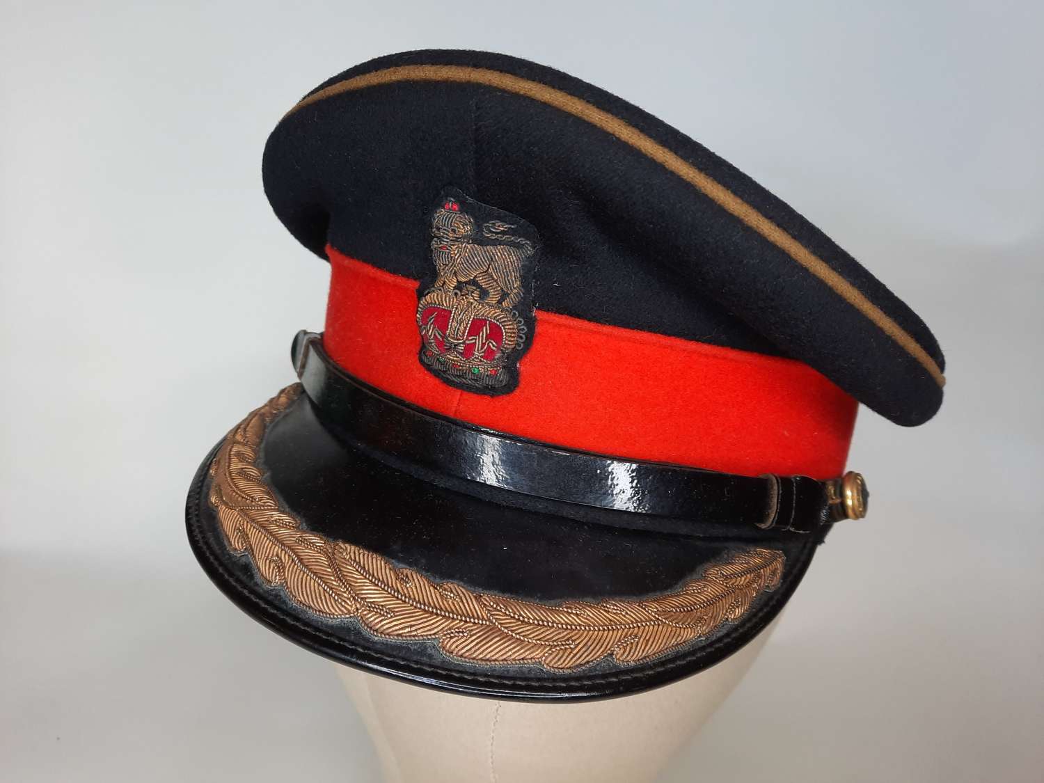 British Army Brigadier/ Staff Colonel Full Dress Cap