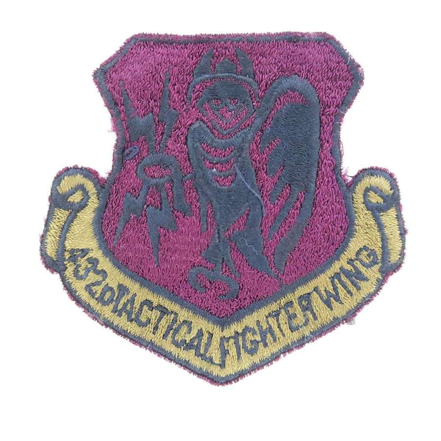 USAF 432nd Tactical Fighter Wing Patch
