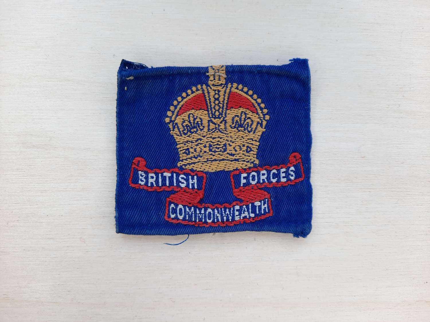 British Commonwealth Occupation Forces Patch