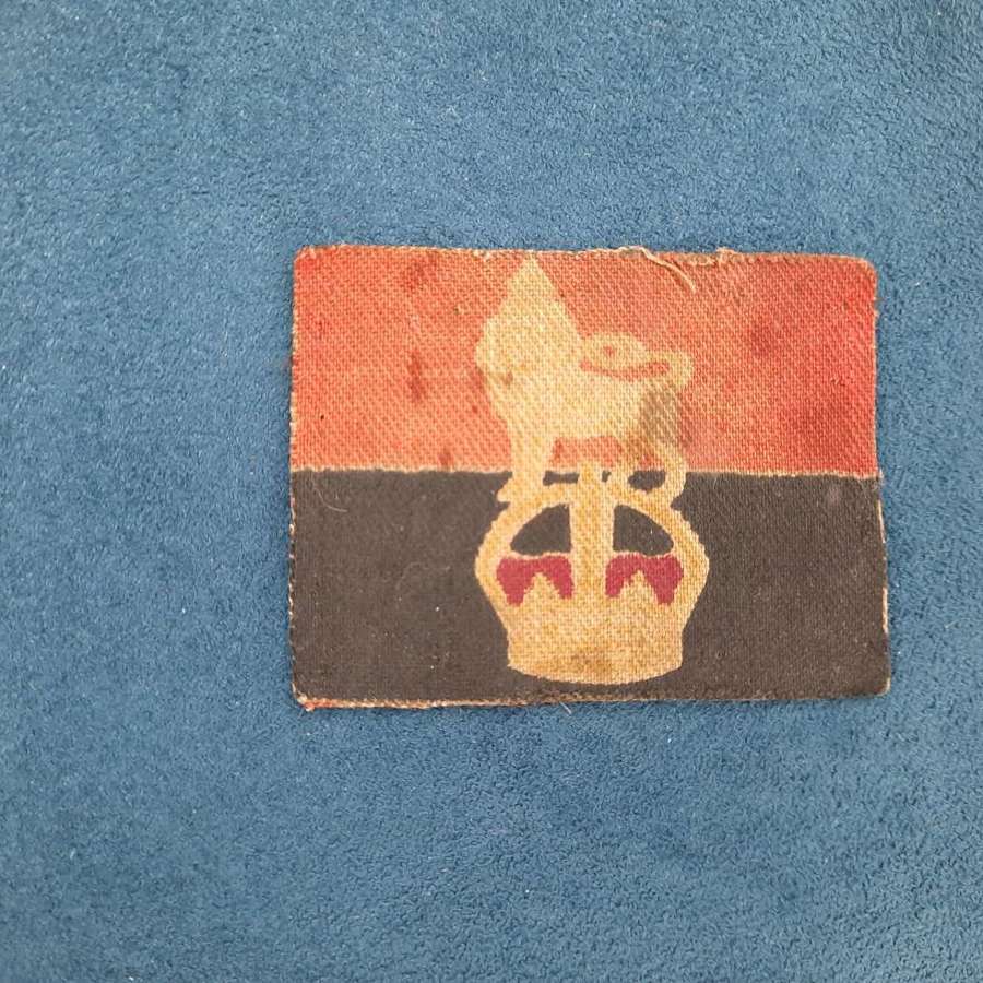 WW2 War Office Controlled Units Printed Patch