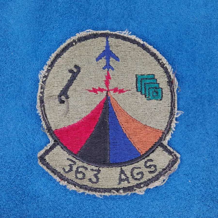 USAF 363 AGS Patch
