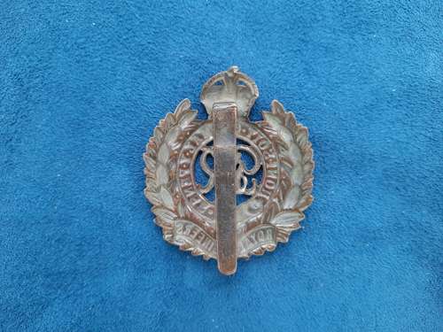 Royal Engineers Cap Badge