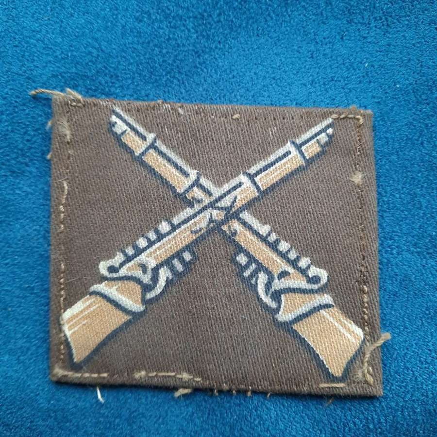 Weapons Training Instructor/ Marksman Printed patch