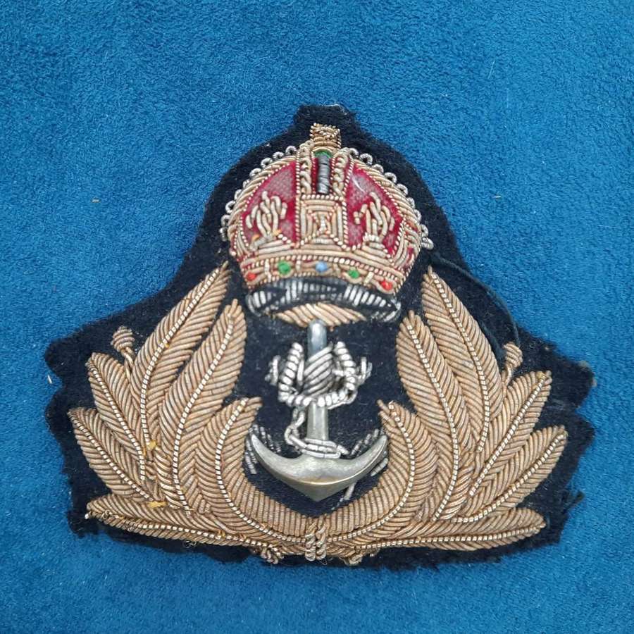 Royal Navy Officer's Cap Badge