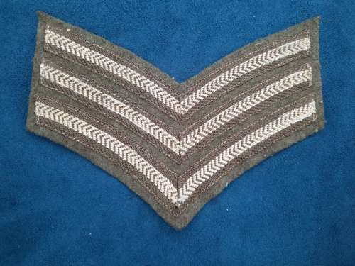 British Army Sergeant Chevrons