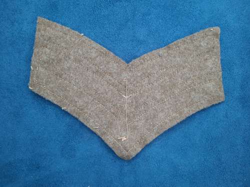 British Army Sergeant Chevrons
