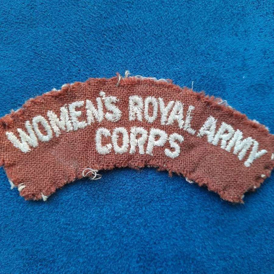 Women's Royal Army Corps Shoulder Title