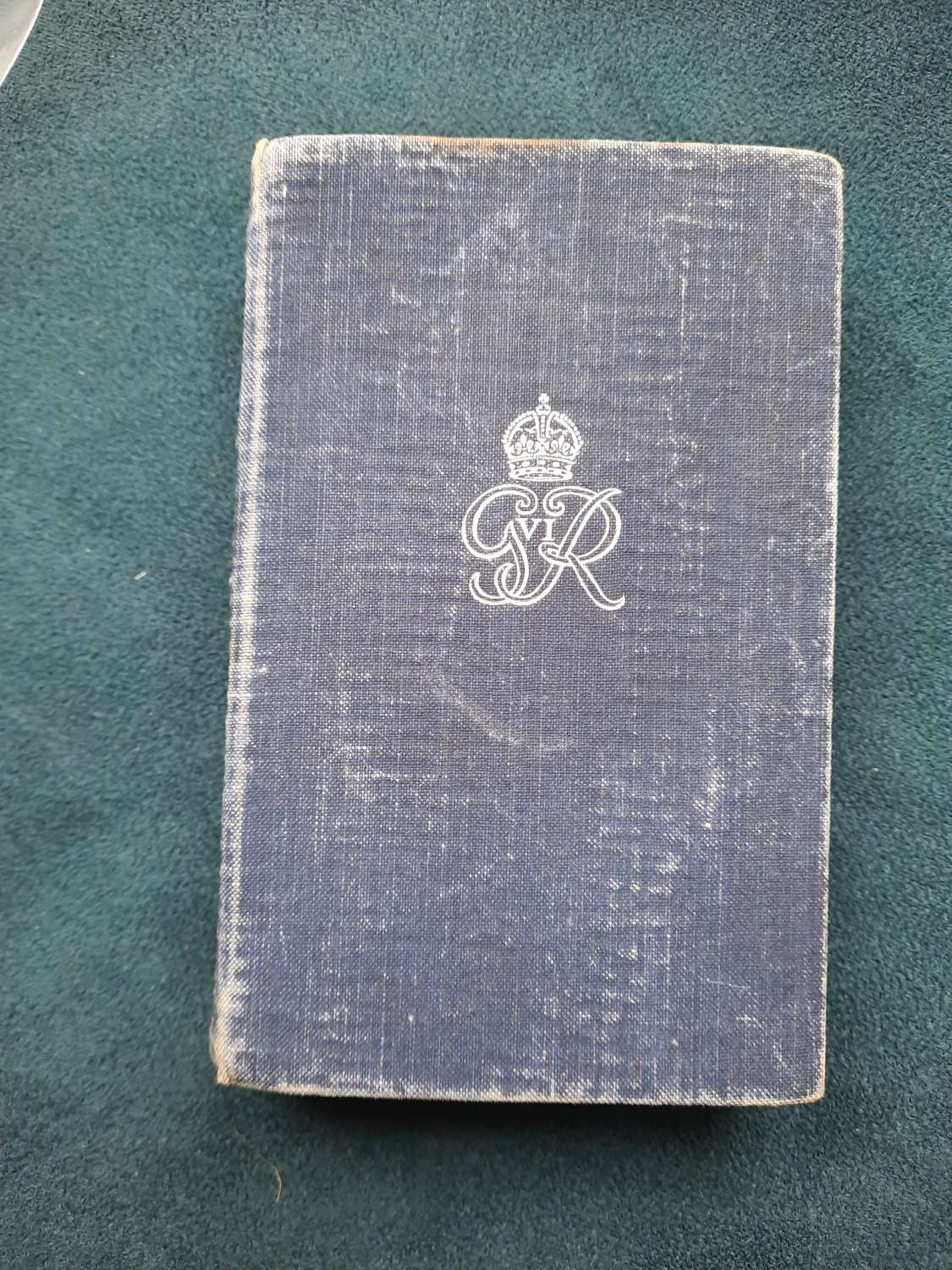 1937 GVIR Bible inscribed to 'Sapper Ball'