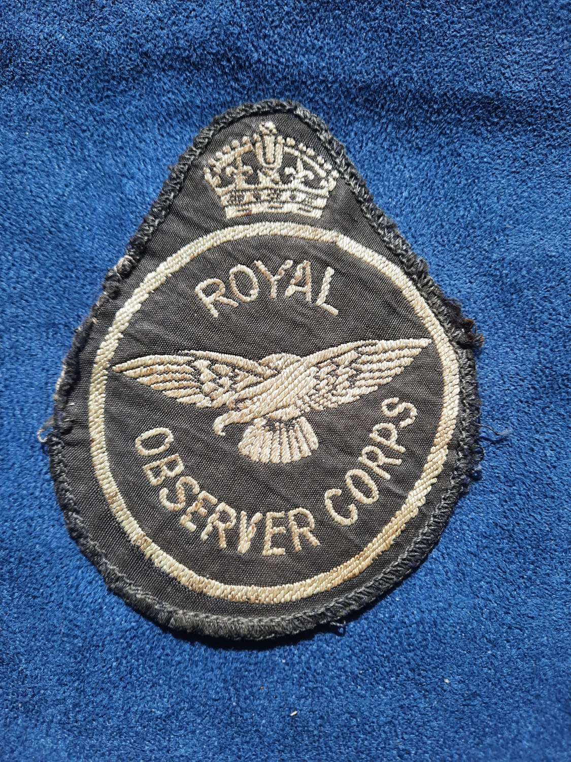 Royal Observer Corps Patch