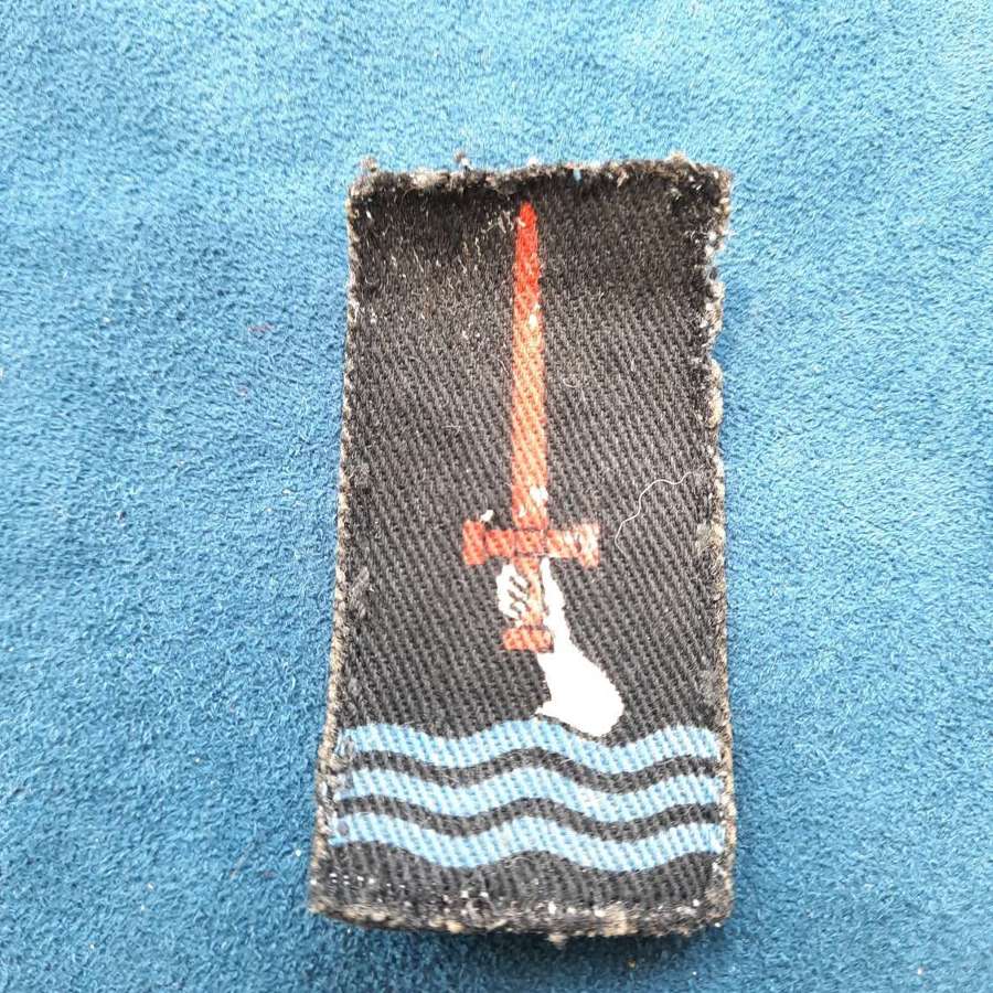 British 77th Division Printed Patch