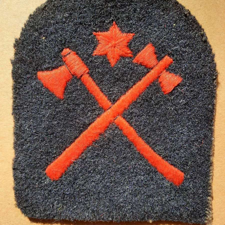 Royal Navy Artisan 4th and 5th Class Rating Patch