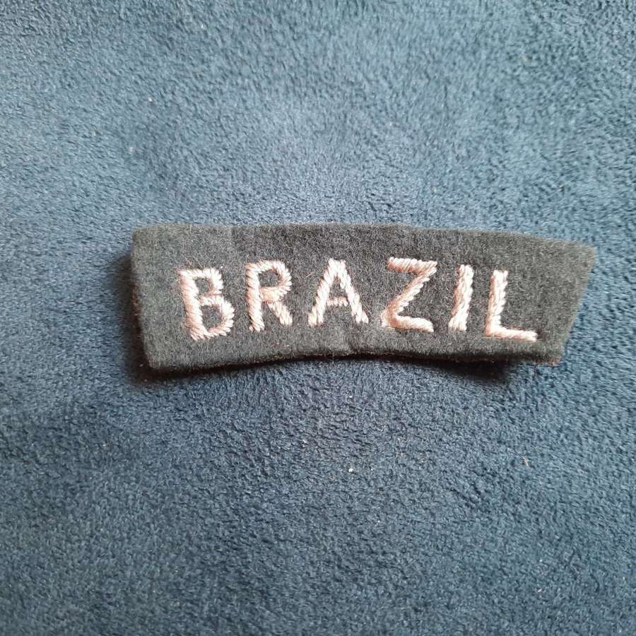 WW2 BRAZIL Shoulder Title