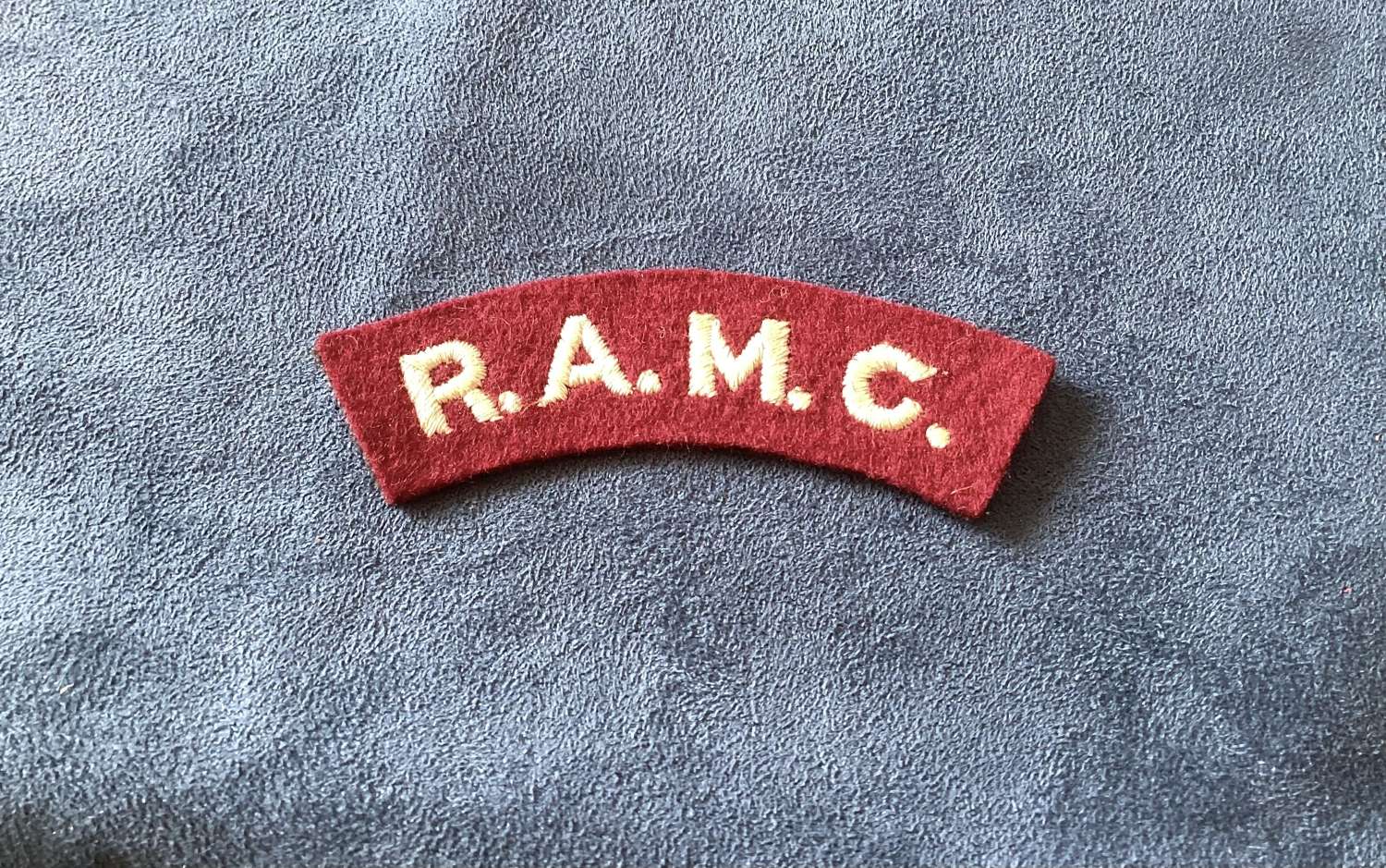 RAMC Shoulder Title