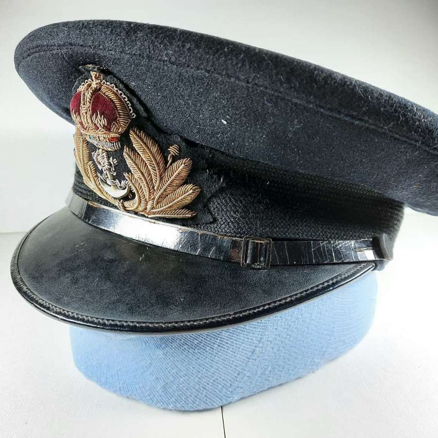 WW2 Royal Navy Officer's Cap