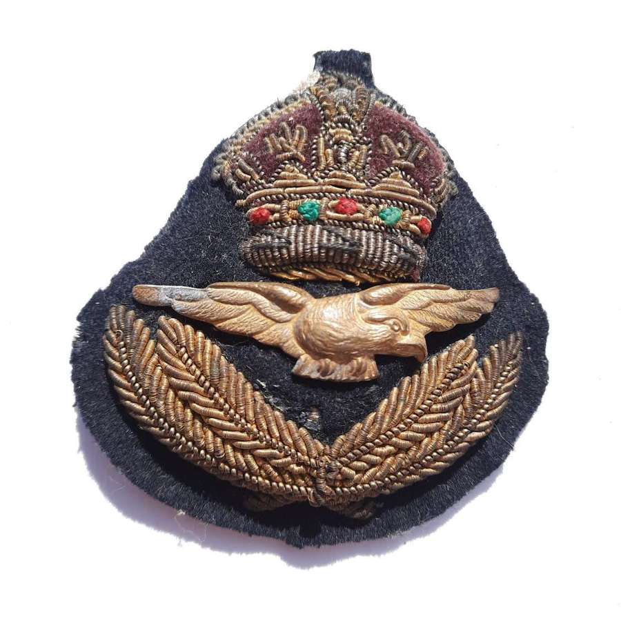 RAF/ RCAF Officer's Cap Badge