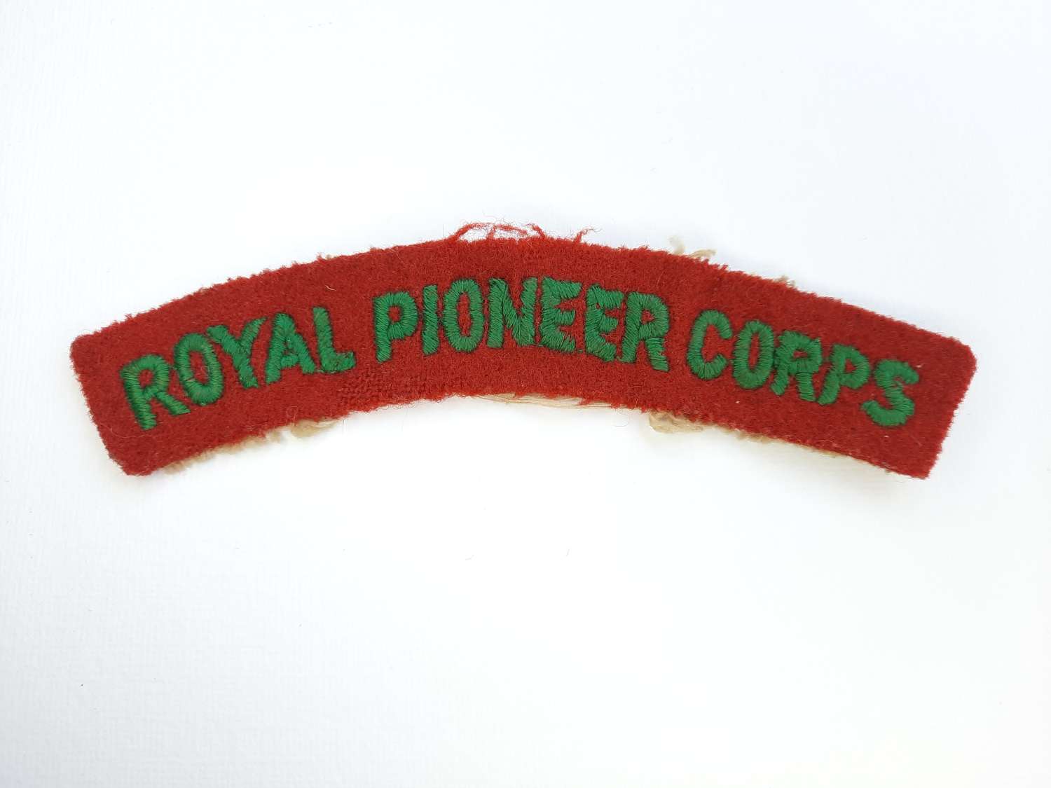 Royal Pioneer Corps Shoulder Title
