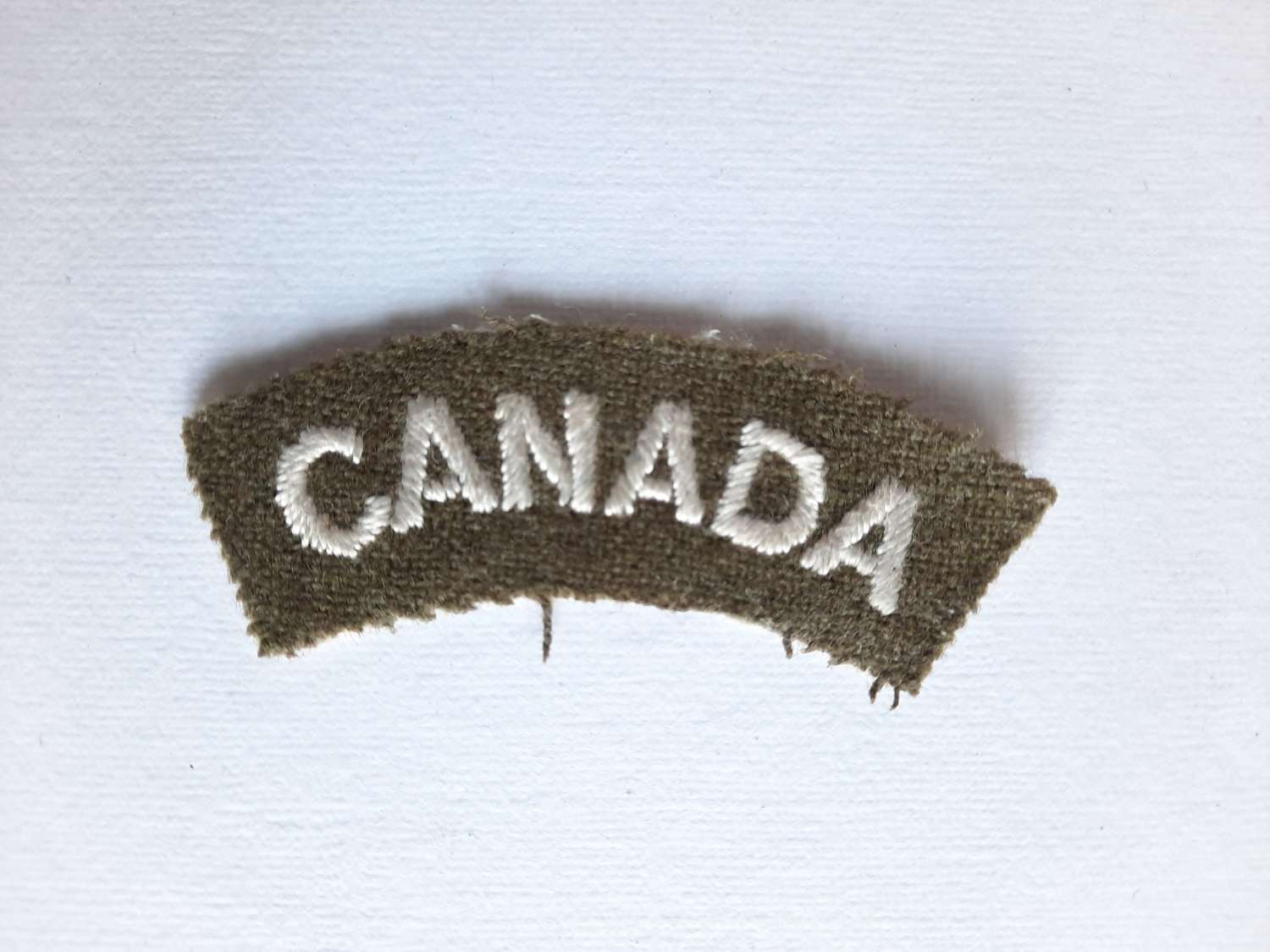 WW2 Canada Shoulder Title