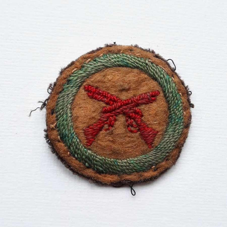 Boy Scouts 1909 Pattern Marksman Badge