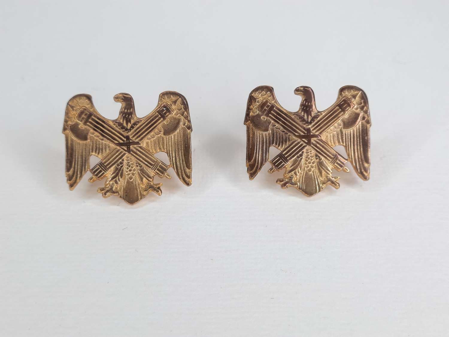 US Army National Guard Bureau Officer's Collar Devices