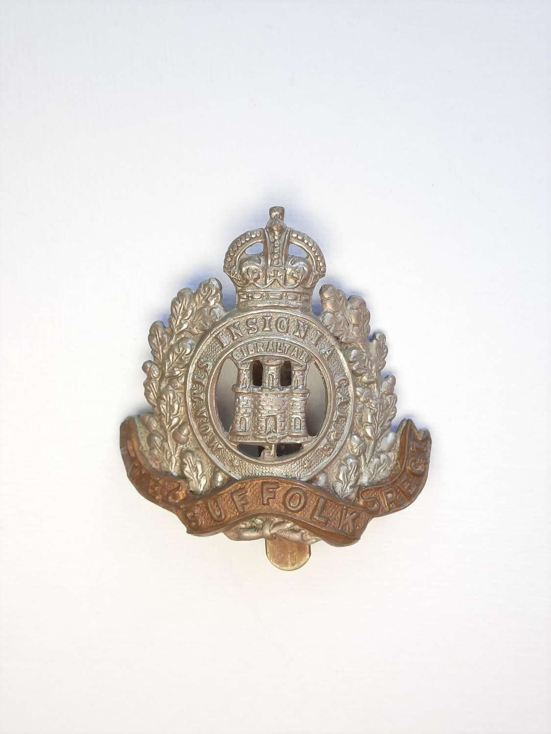 WW1 Suffolk Regiment Cap Cadge