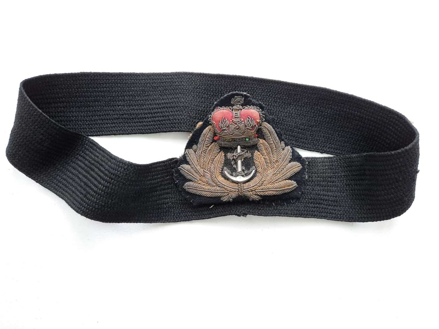 Royal Navy Officer's Cap Badge