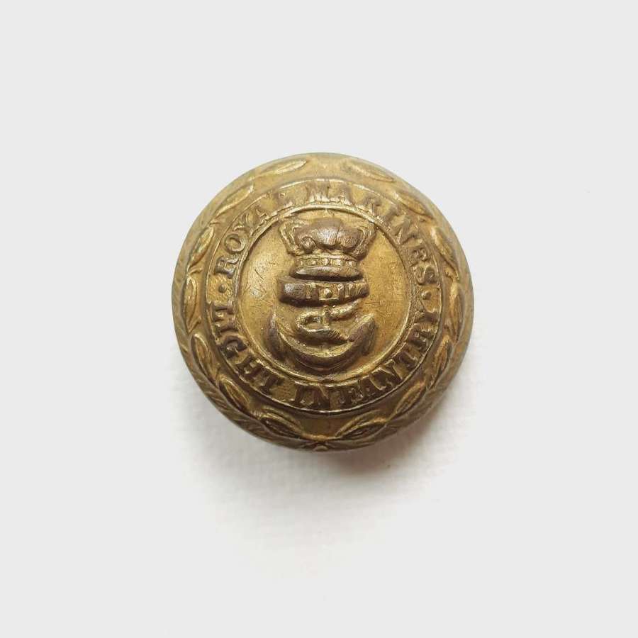 Victorian Royal Marines Light Infantry Button