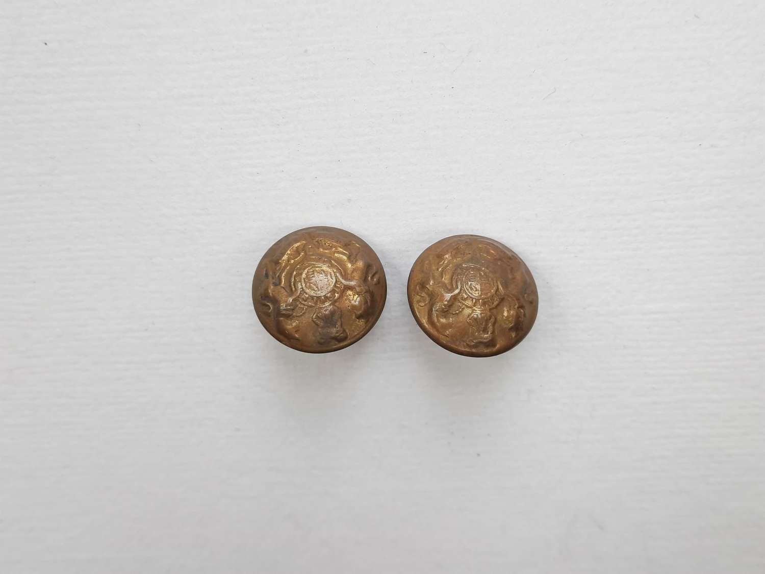 WW2 General Service Side Cap Buttons
