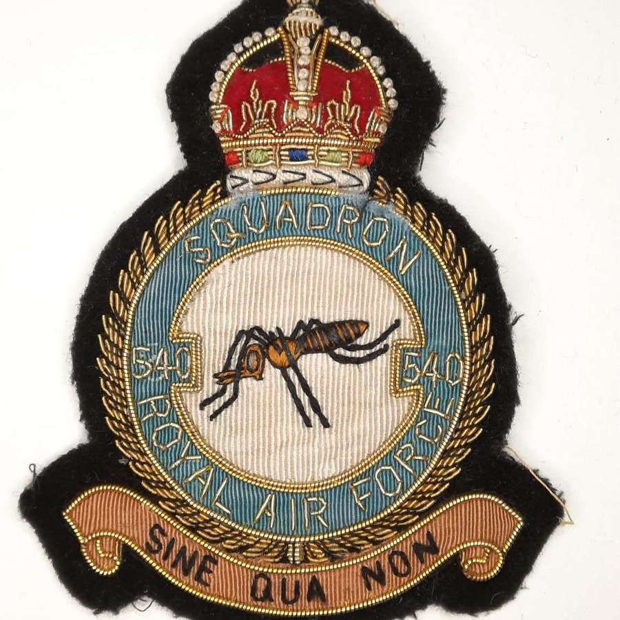 RAF 540 Squadron Blazer Badge