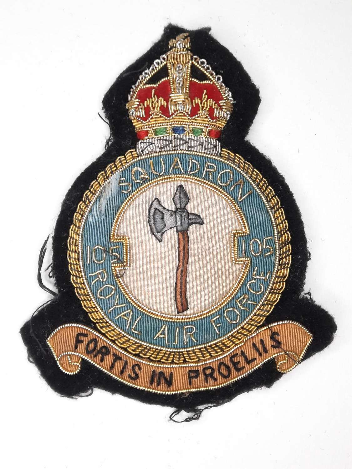 RAF 105 Squadron Blazer Badge