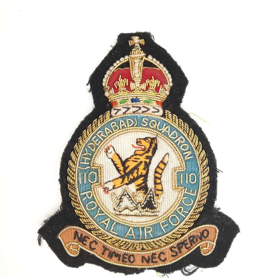 RAF 110 Squadron Blazer Badge