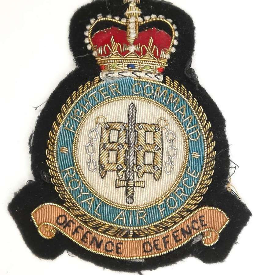 RAF Fighter Command Blazer Badge