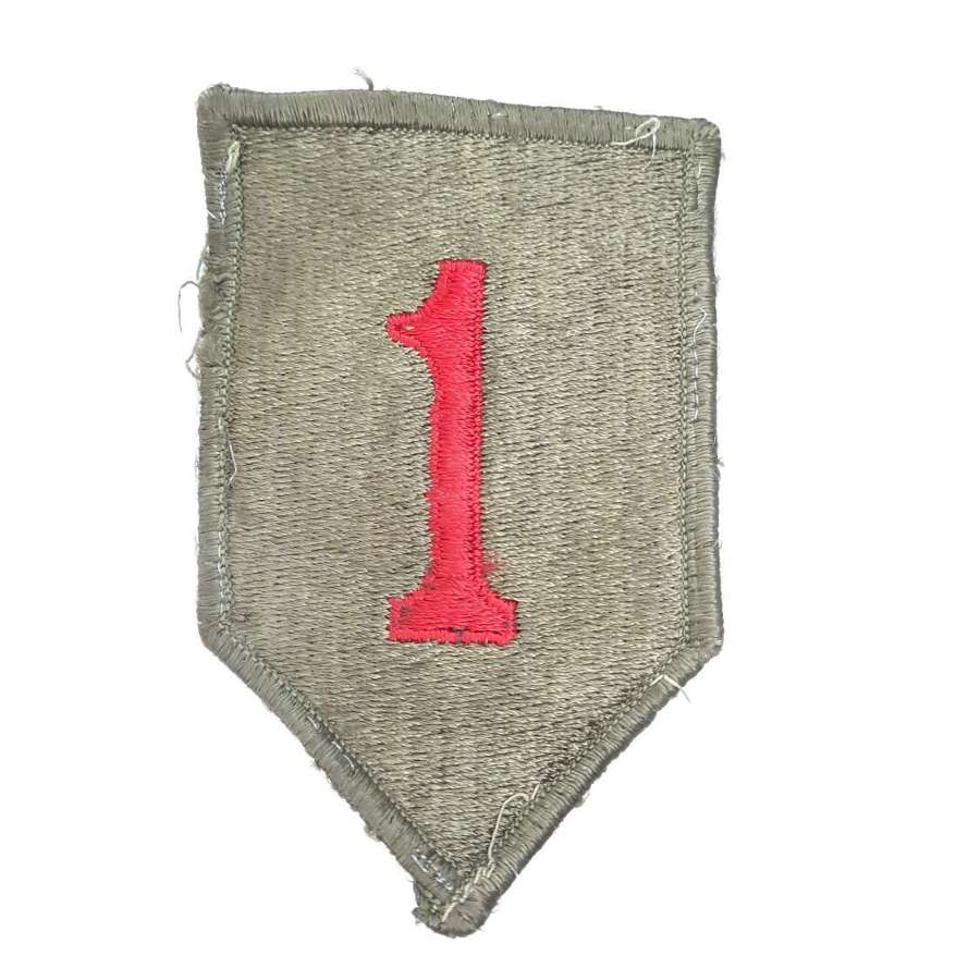 WW2 US Army 1st Infantry Division Patch