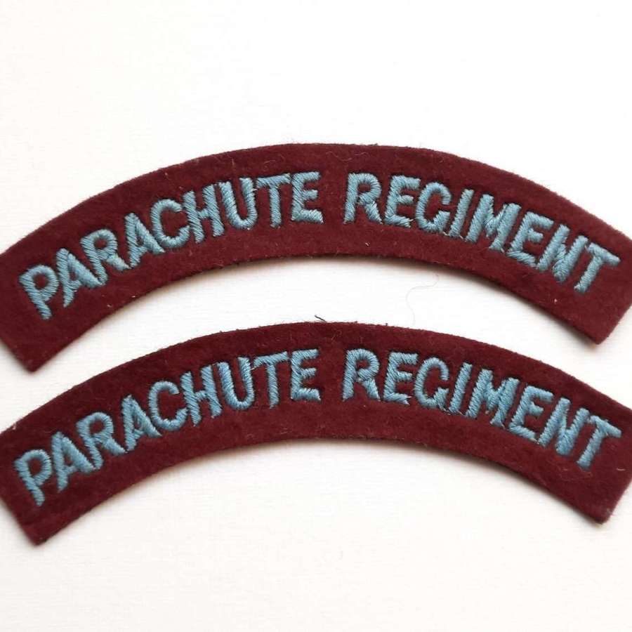Post War Parachute Regiment Shoulder Titles
