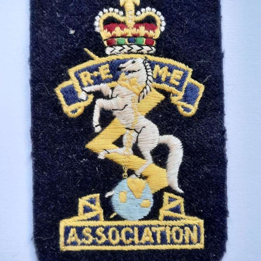 REME Association Blazer Badge