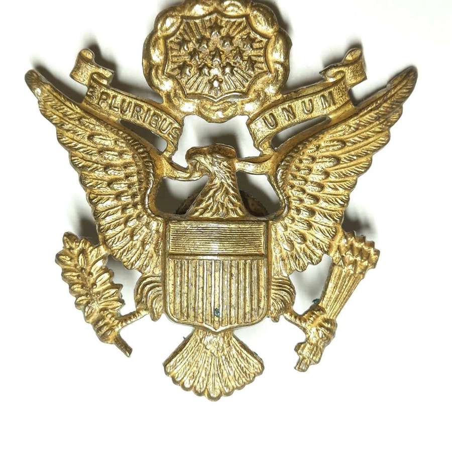 WW2 USAAF Officer's Cap Badge