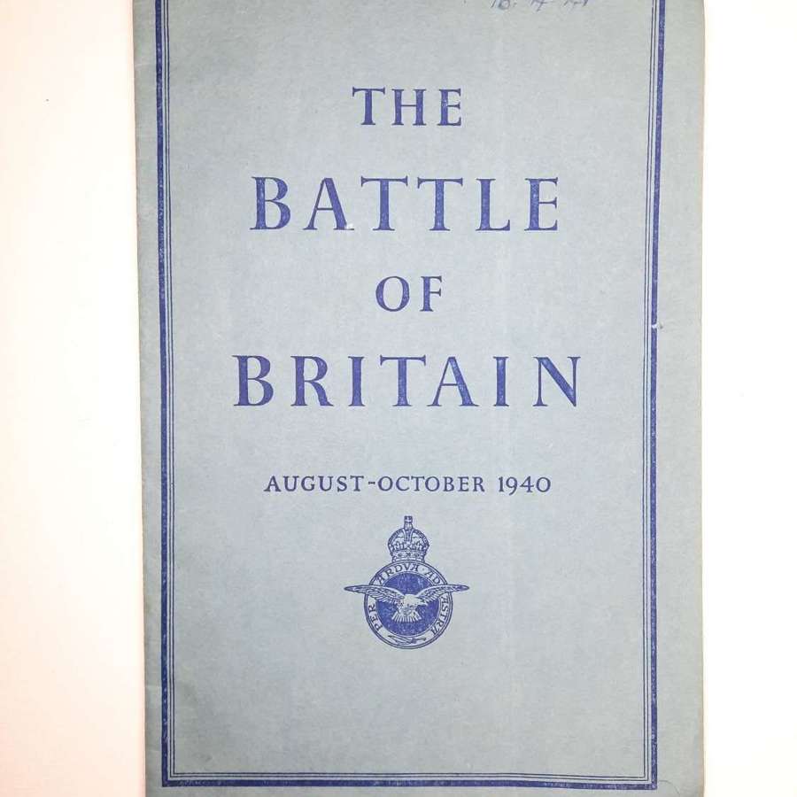 WW2 Battle Of Britain Booklet