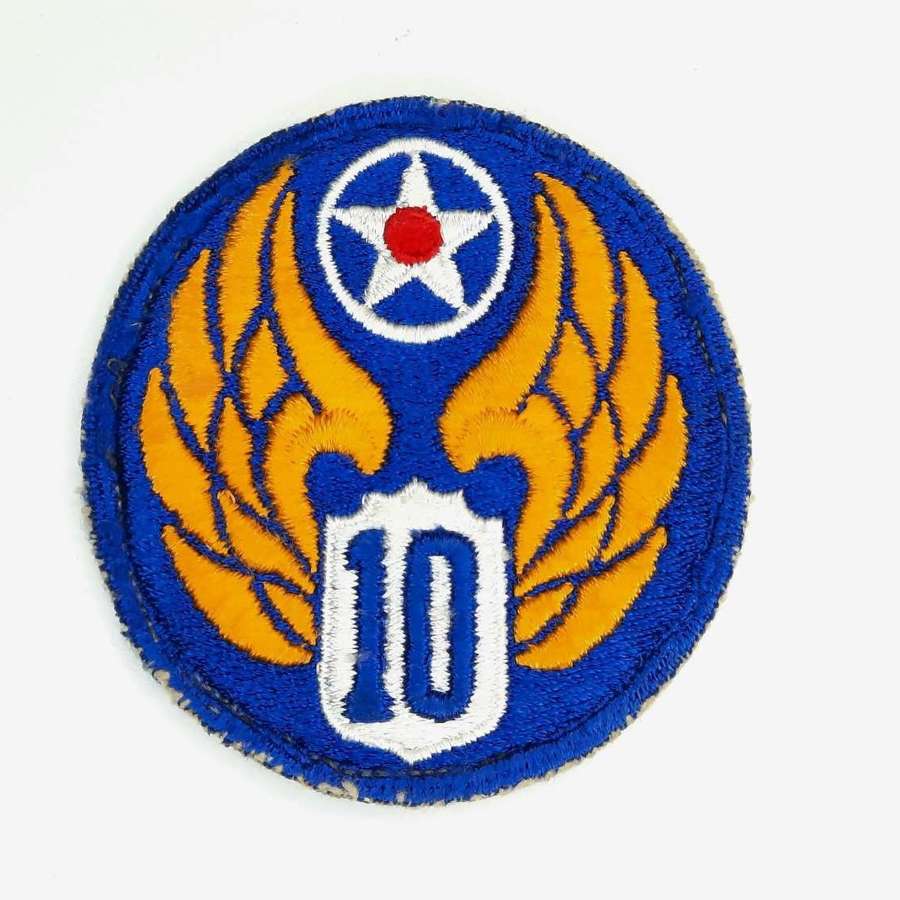 WW2 US 10th Air Force Patch