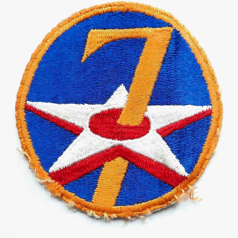 WW2 US 7th Air Force Patch