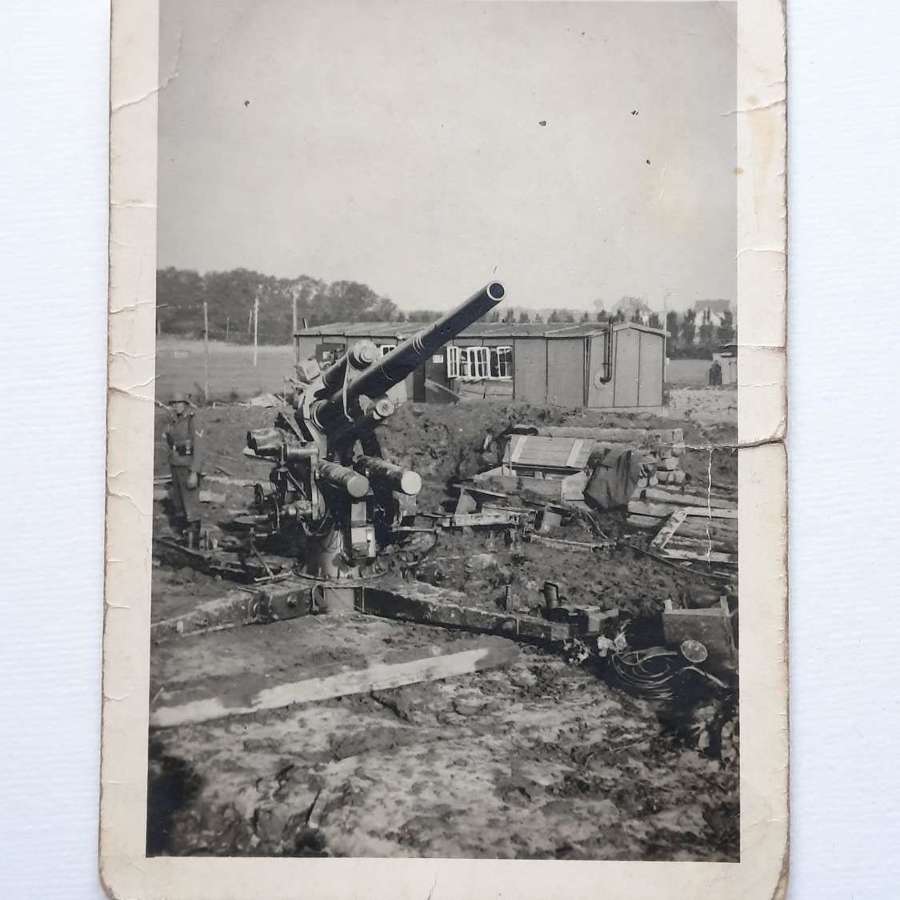 WW2 Photo of a 88mm Flak Gun