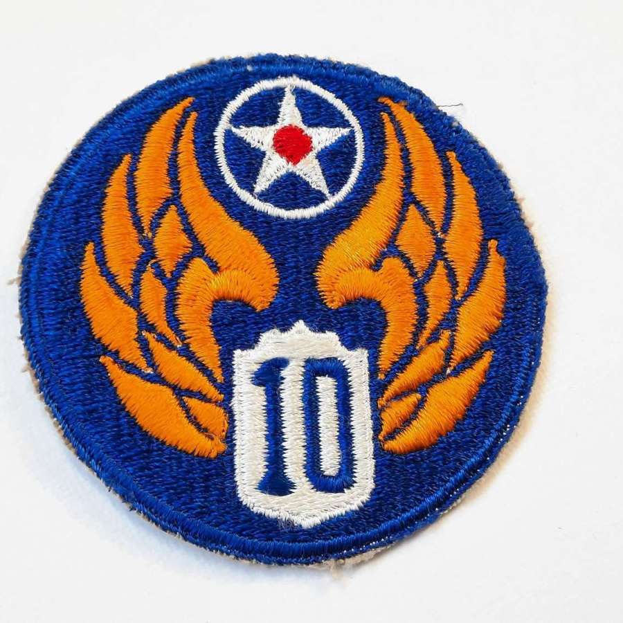 WW2 USAAF 10th Air Force Patch